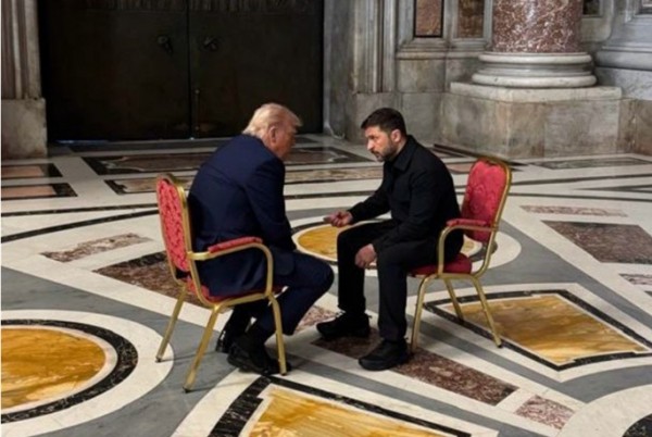 Trump, Zelensky meet on sidelines of Pope's funeral Trump, Zelensky meet on sidelines of Pope's funeral