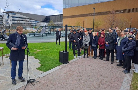 Memorial to Václav Havel unveiled in Helsinki Memorial to Václav Havel unveiled in Helsinki
