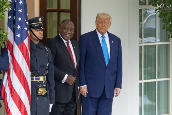 Trump confronts Ramaphosa with conspiracy claims Trump confronts Ramaphosa with conspiracy claims