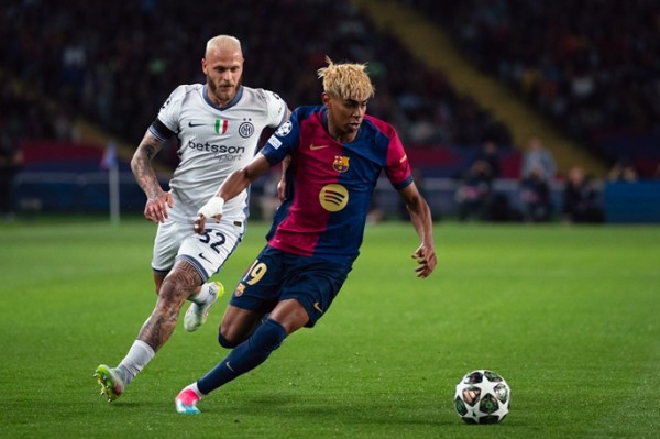 Barca, Inter draw in Champions League thriller Barca, Inter draw in Champions League thriller