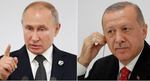 Putin, Erdogan discuss clashes, Israeli strikes in Syria Putin, Erdogan discuss clashes, Israeli strikes in Syria