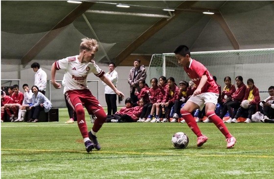 In Santa's Arctic hometown, football and friendship score big In Santa's Arctic hometown, football and friendship score big