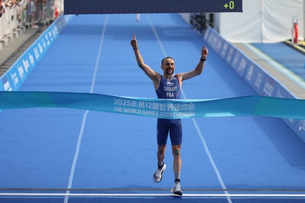 French veteran Choquert claims duathlon gold in World Games French veteran Choquert claims duathlon gold in World Games