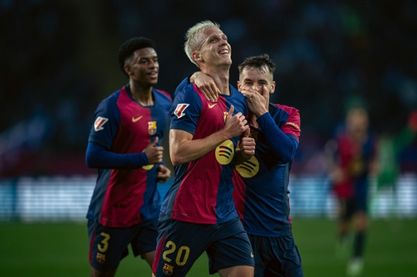 Barcelona confirms dislocated shoulder for Dani Olmo Barcelona confirms dislocated shoulder for Dani Olmo
