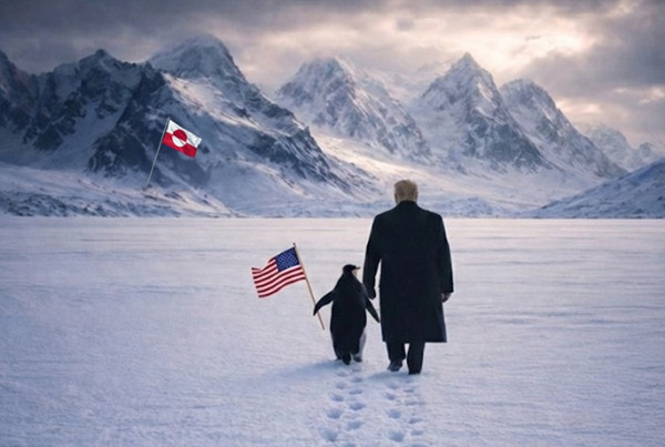 WH shares AI-generated Greenland image amid renewed Arctic push WH shares AI-generated Greenland image amid renewed Arctic push