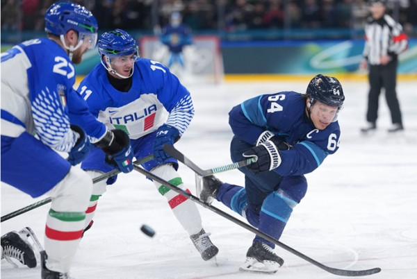 Finland beat Italy by 11-0 in Olympics Ice Hockey Finland beat Italy by 11-0 in Olympics Ice Hockey