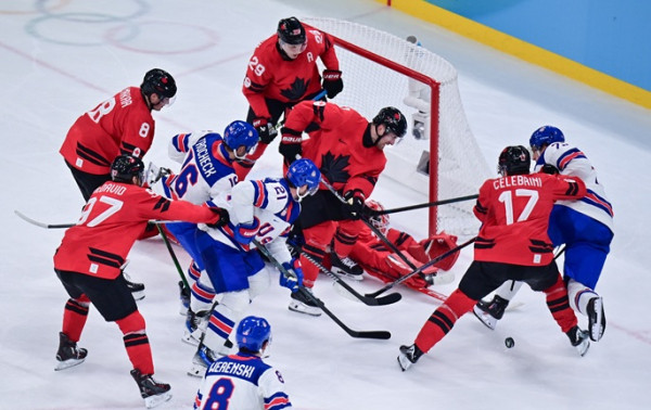 US claim 1st Olympic men's ice hockey gold in 46 years US claim 1st Olympic men's ice hockey gold in 46 years