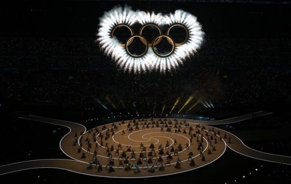Winter Olympics opens with multi-venue ceremony highlighting harmony Winter Olympics opens with multi-venue ceremony highlighting harmony
