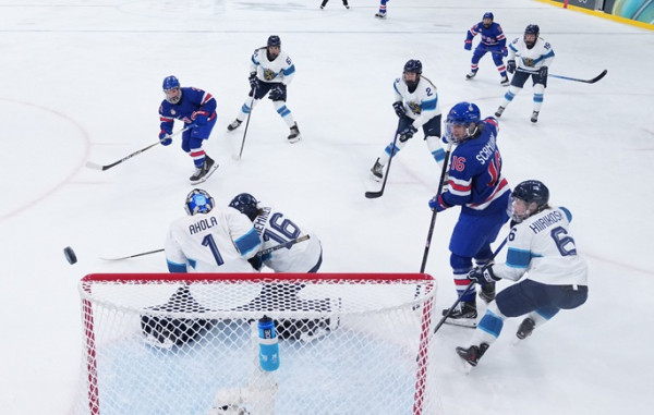 US outplay Finland in women's ice hockey at Milan-Cortina Games US outplay Finland in women's ice hockey at Milan-Cortina Games
